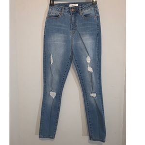forever 21 high-waisted jegging | size: 25